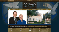 Desktop Screenshot of northsfuneralhome.com