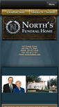Mobile Screenshot of northsfuneralhome.com
